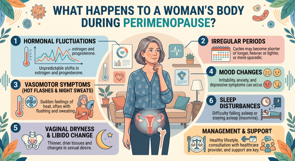 What Happens to a Woman’s Body During Perimenopause?