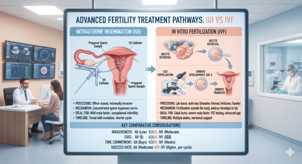 IVF vs IUI: Which Fertility Treatment May Be Right for You?
